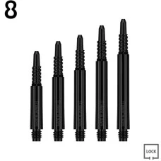 8FLIGHT SHAFT REGULAR FIXED Black