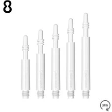 8FLIGHT SHAFT REGULAR SPIN White