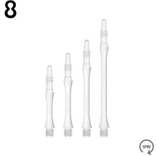 8FLIGHT SHAFT SLIM SPIN White