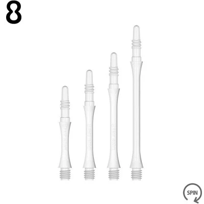 8FLIGHT SHAFT SLIM SPIN White