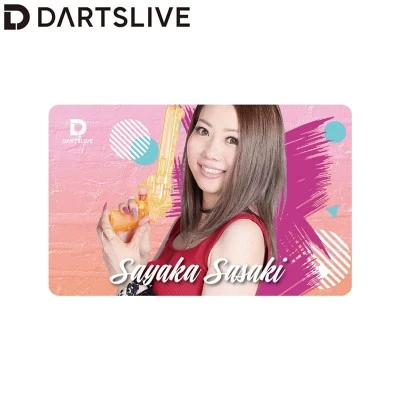 DARTSLIVE PLAYER GOODS #5 佐々木沙綾香 DARTSLIVE PLAYER GOODS #5 佐々木沙綾香