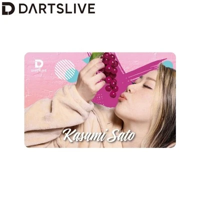 DARTSLIVE PLAYER GOODS #5 佐藤かす美 DARTSLIVE PLAYER GOODS #5 佐藤かす美