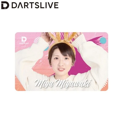 DARTSLIVE PLAYER GOODS #5 宮脇実由 DARTSLIVE PLAYER GOODS #5 宮脇実由