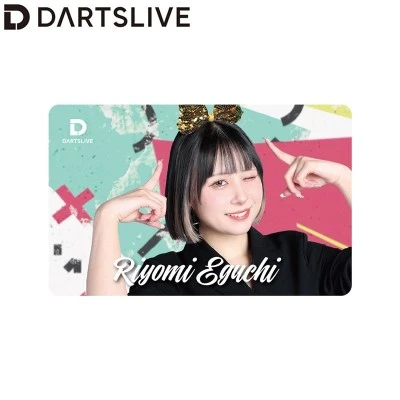 DARTSLIVE PLAYER GOODS #5 江口梨世美 DARTSLIVE PLAYER GOODS #5 江口梨世美