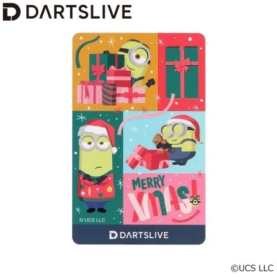 [Limited] DARTSLIVE CARD × Minions Winter typeA