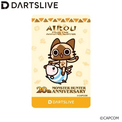 DARTSLIVE CARD × MONSTER HUNTER 20th Anniv.「アイルー」 DARTSLIVE CARD × MONSTER HUNTER 20th Anniv.「アイルー」