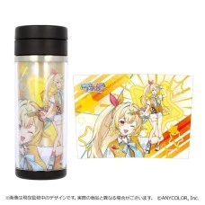 彩虹社 × DARTS HiVe 不鏽鋼保溫瓶 星川サラ