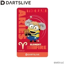 DARTSLIVE CARD × Minions 十二星座系列 ARIES(牡羊座)