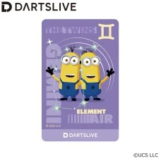 DARTSLIVE CARD × Minions 十二星座系列 GEMINI(雙子座)