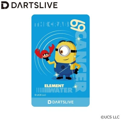 DARTSLIVE CARD × Minions 十二星座系列 CANCER(巨蟹座)