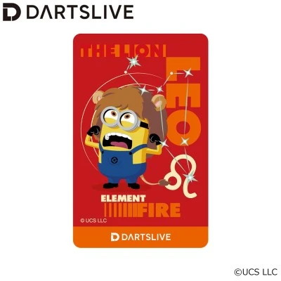 DARTSLIVE CARD × Minions 十二星座系列 LEO(獅子座)