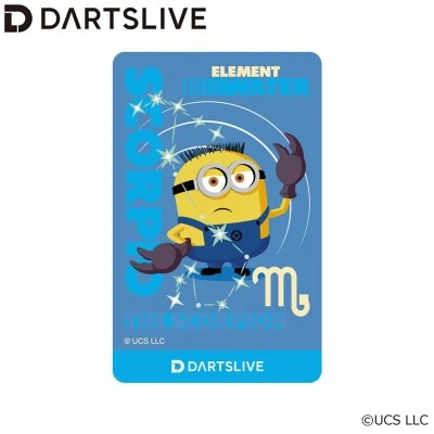 DARTSLIVE CARD × Minions 十二星座系列 SCORPIO(天蠍座)