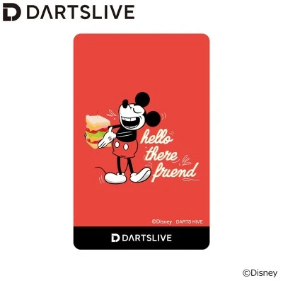 DARTSLIVE CARD × Disney 迪士尼 ＜ミッキー A＞