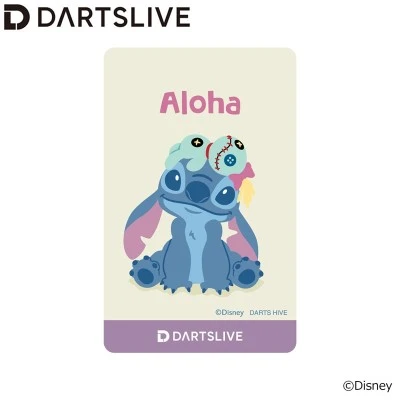 DARTSLIVE CARD × Disney 迪士尼 ＜スティッチ B＞