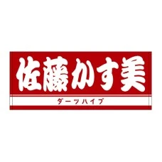 DARTS HiVe 選手商品2025 洗臉巾 佐藤かす美