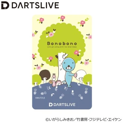 DARTSLIVE CARD × 海獺波樂Bonobono「波樂與花」 DARTSLIVE CARD × 海獺波樂Bonobono「波樂與花」