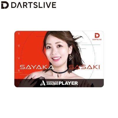 DARTSLIVE PLAYER GOODS第六彈 佐々木沙綾香 DARTSLIVE PLAYER GOODS第六彈 佐々木沙綾香