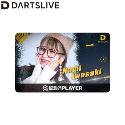 DARTSLIVE PLAYER GOODS第六彈 岩崎奈美 DARTSLIVE PLAYER GOODS第六彈 岩崎奈美