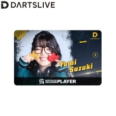 DARTSLIVE PLAYER GOODS第六彈 鈴木優美