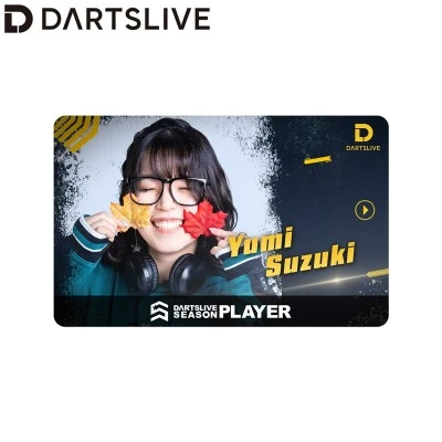 DARTSLIVE PLAYER GOODS第六彈 鈴木優美 DARTSLIVE PLAYER GOODS第六彈 鈴木優美