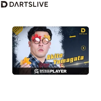 DARTSLIVE PLAYER GOODS第六彈 山形明人 DARTSLIVE PLAYER GOODS第六彈 山形明人