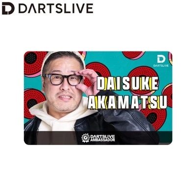 DARTSLIVE PLAYER GOODS第六彈 赤松大輔 DARTSLIVE PLAYER GOODS第六彈 赤松大輔