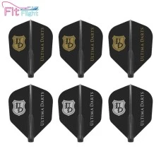 Fit Flight × ULTIMA DARTS Deep Black [Shape]