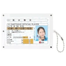 DARTS HiVe 選手商品2026 磁吸卡套 清水舞友