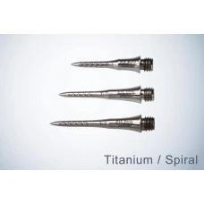 COSMO DARTS 2BA Fit Point METAL / Ti & SUS / Spiral